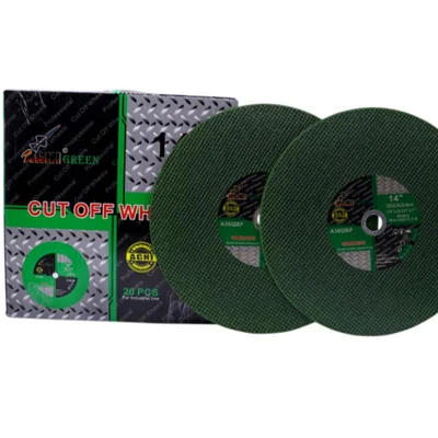 Agni 14 inch Cut off Wheel (Green) for Chop Saw - Pack of 10
